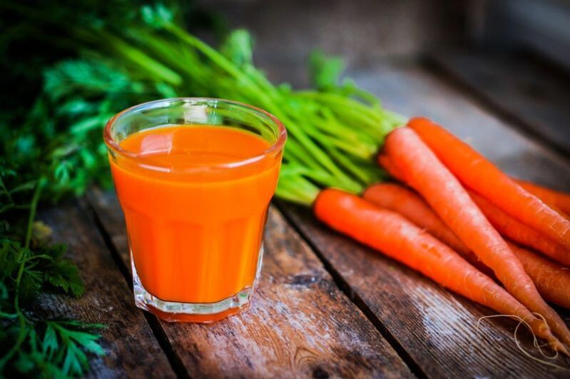 carrot juice alang sa prostatitis
